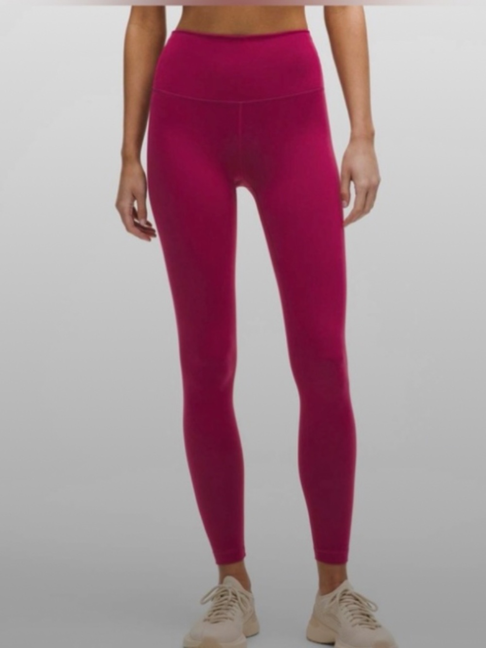 Lululemon Wunder Train High-Rise Tight 28" Women’s Size 8 Leggings Pink Yoga Gym